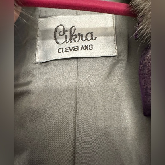 Vintage Cikra Cleveland bespoke arctic fox fur - Picture 3 of 4